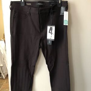 Black/brown jean/leggings